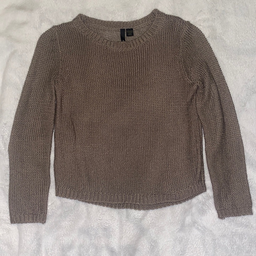 H&M Brown Knitted Sweater